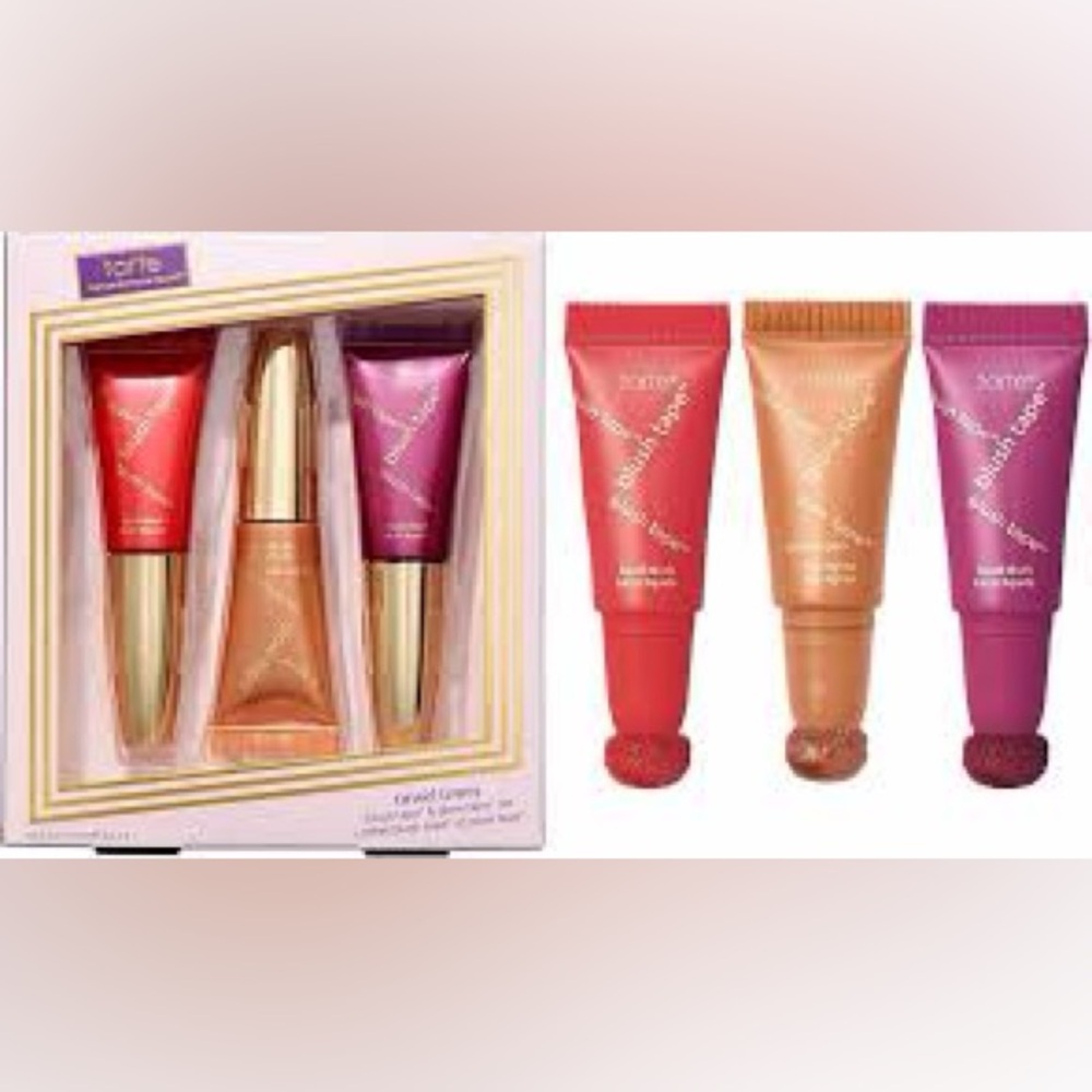 Tarte Tinsel Town Blush Tape & Glow Tape: Bold Berries